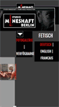 Mobile Screenshot of mineshaft-berlin.com